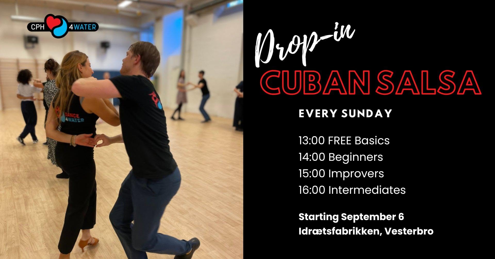 Affiche de Salsa Drop-In Classes
