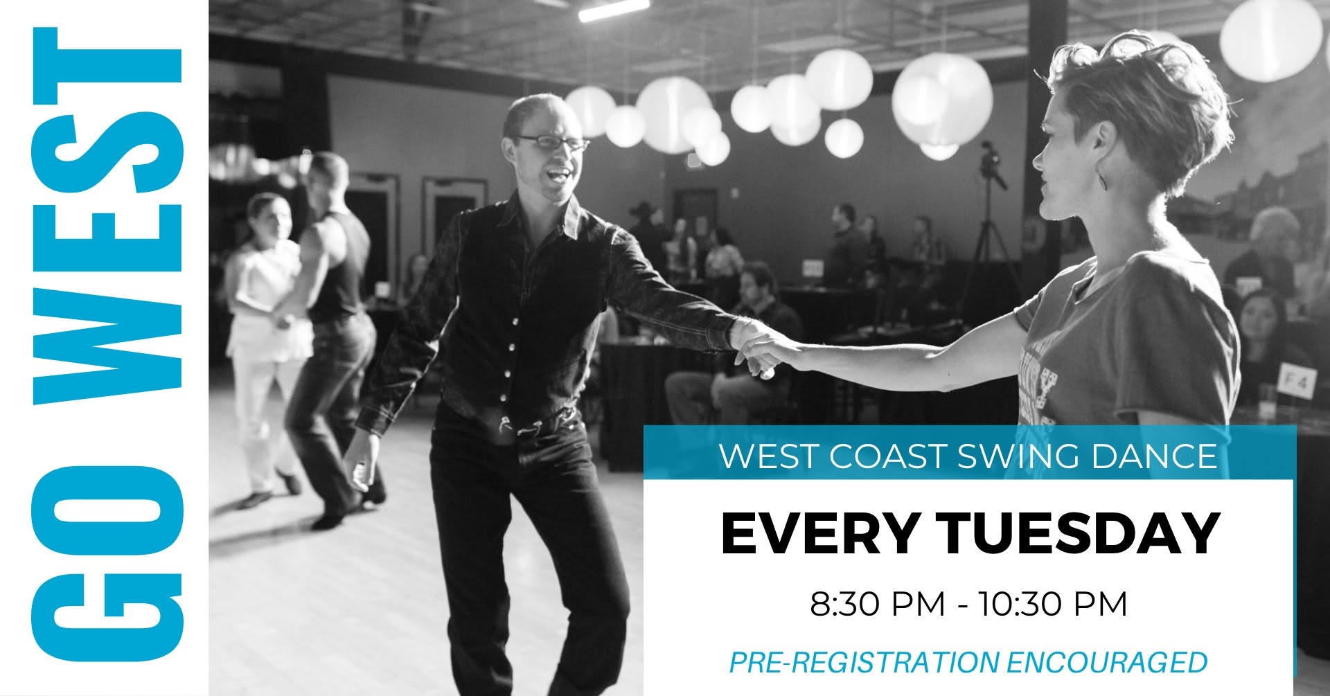 Affiche de Go West: West Coast Swing Dance