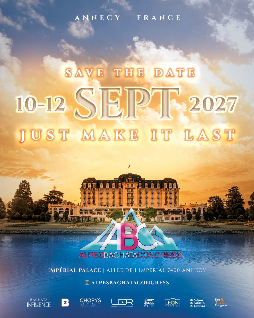 Affiche de ALPES BACHATA CONGRESS (Official Event)