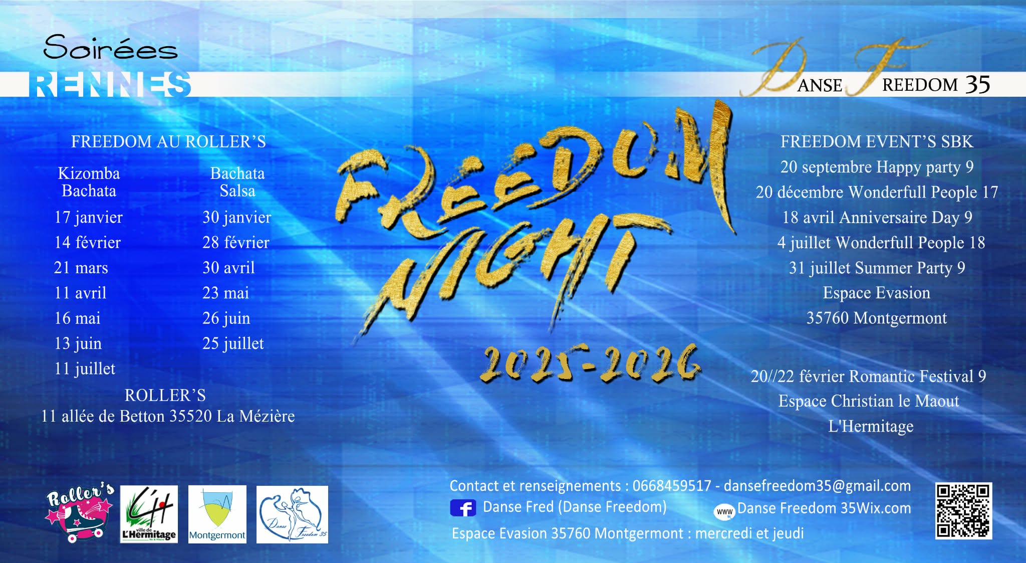 Affiche de FREEDOM NIGHT 2025/2026