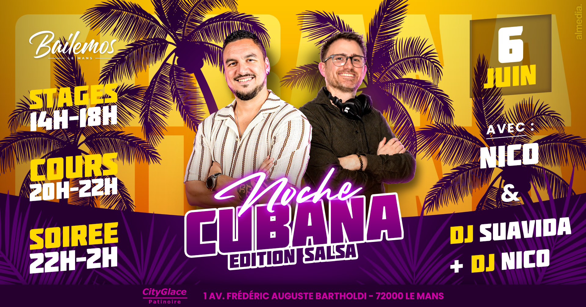 Affiche de NOCHE CUBANA