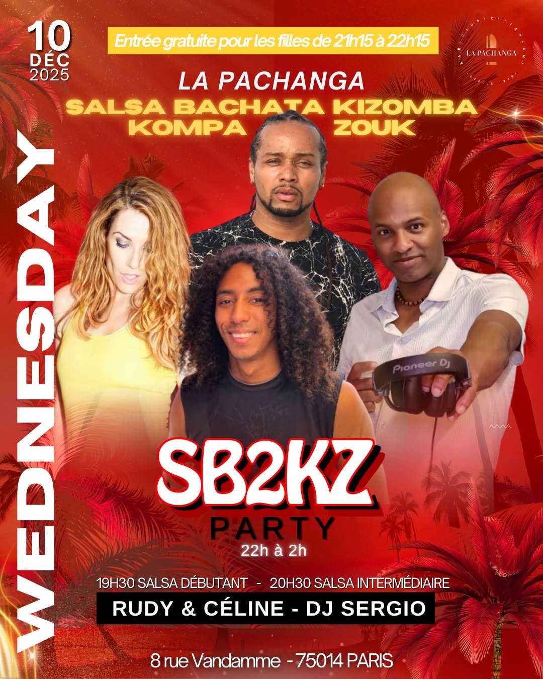 Affiche de SB2KZ Wednesday 