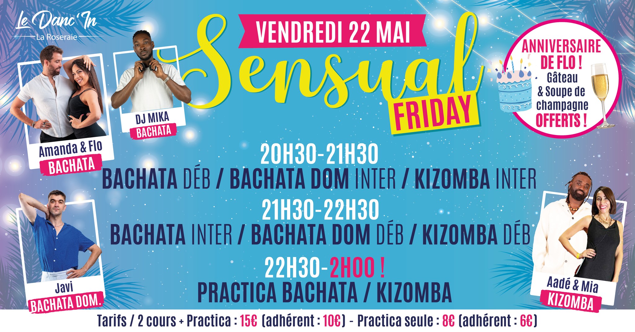 Affiche de Sensual Friday / Cours + Practica 