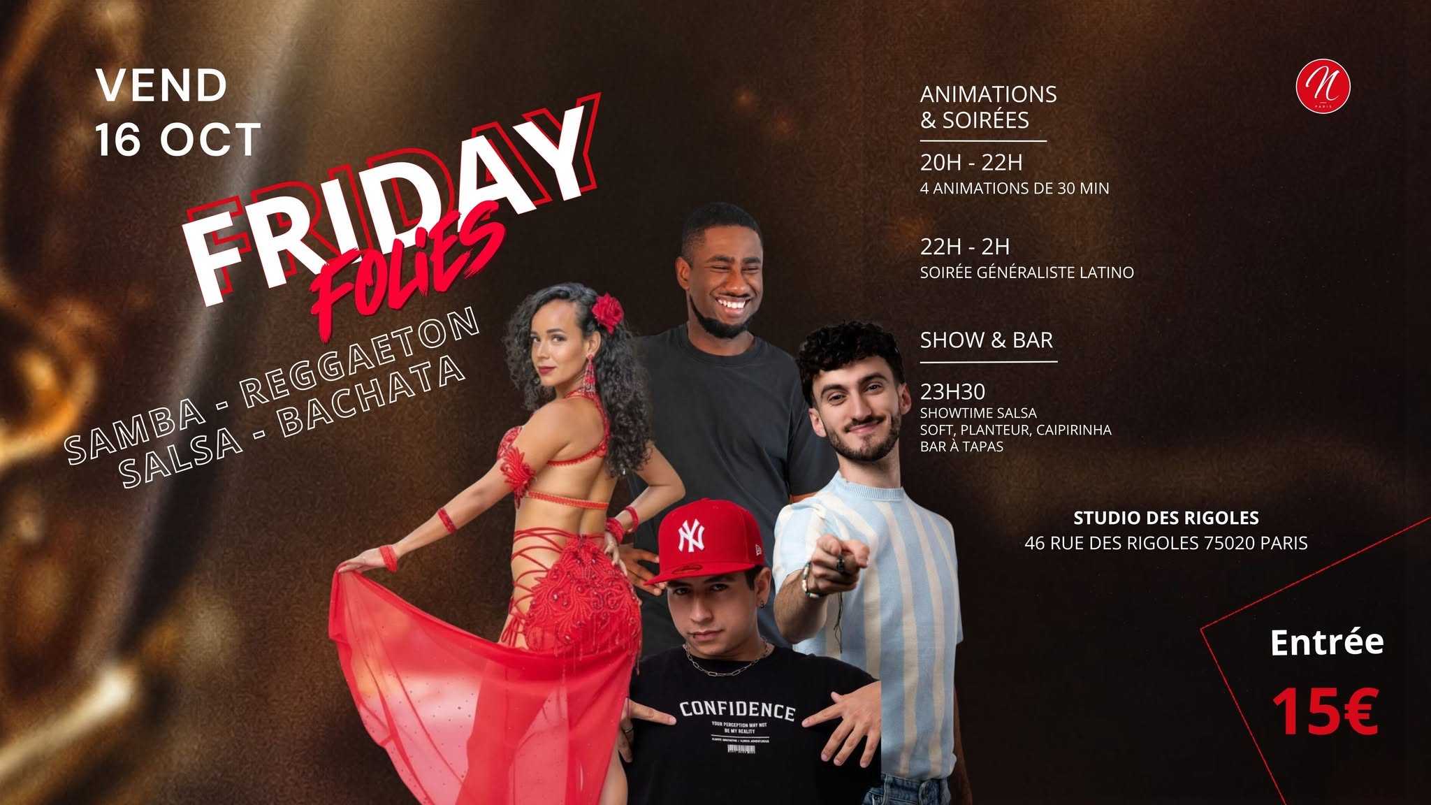 Affiche de Friday Folies - First Edition 💃🏻