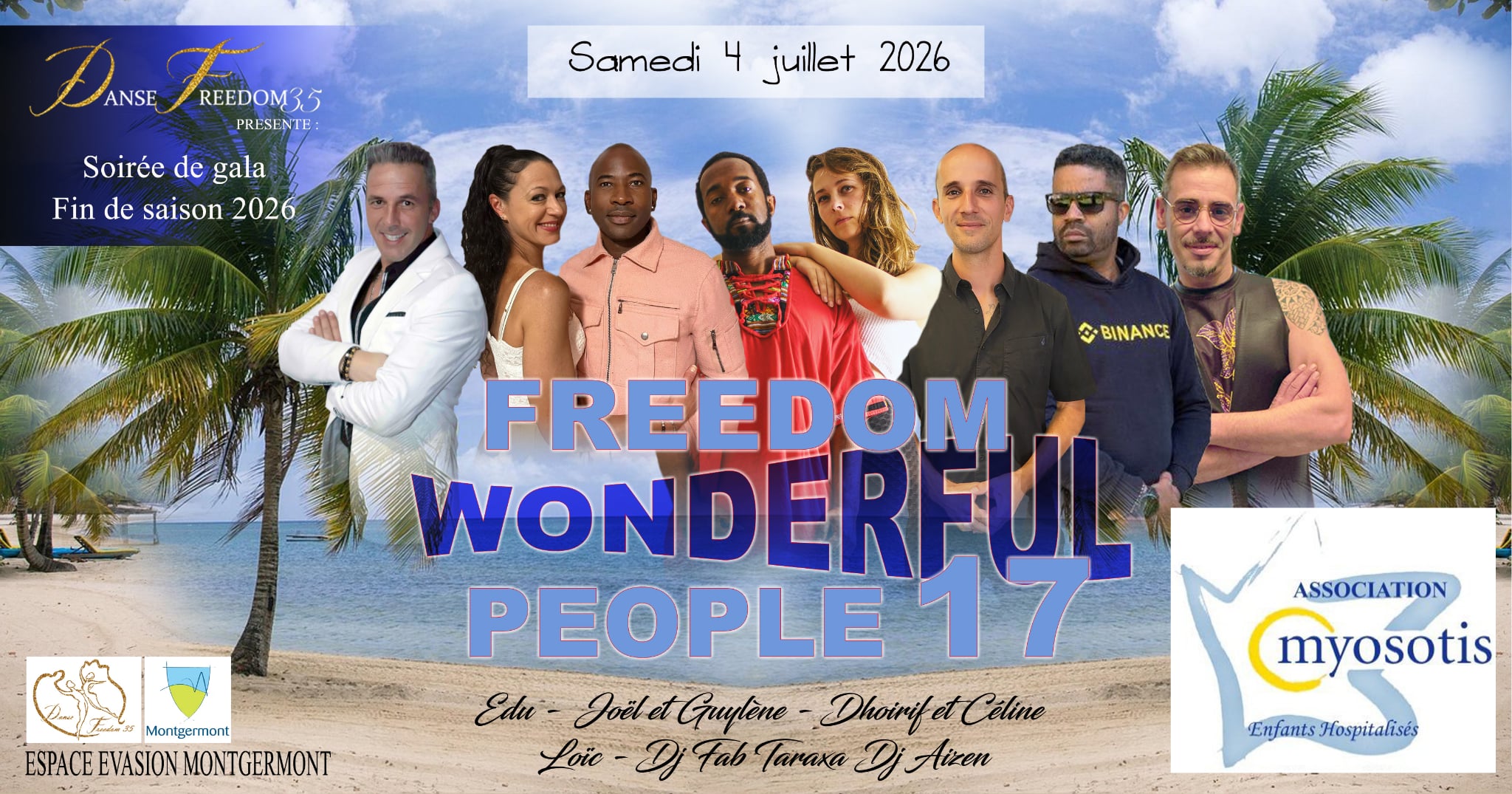 Affiche de FREEDOM WNONDERFULL PEOPLE 18