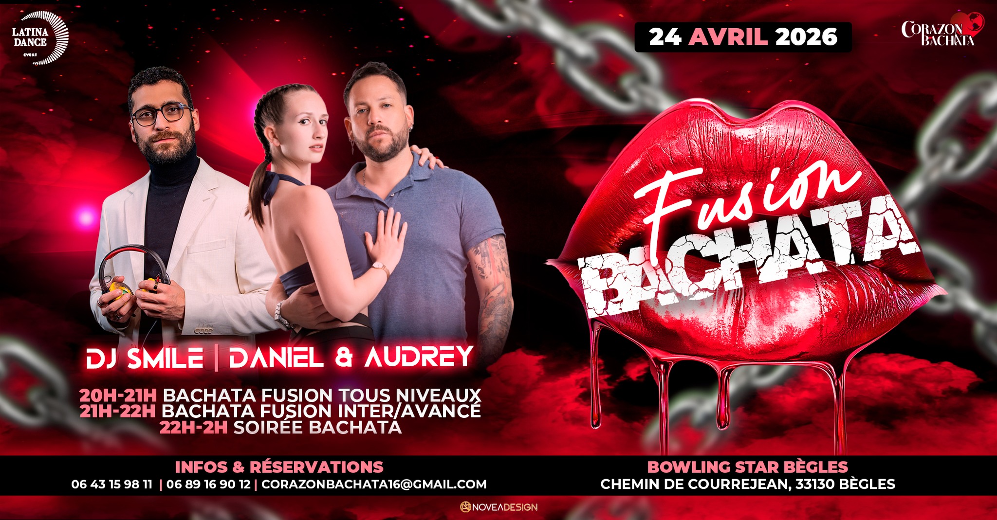 Affiche de FUSION BACHATA - 8éme EDITION