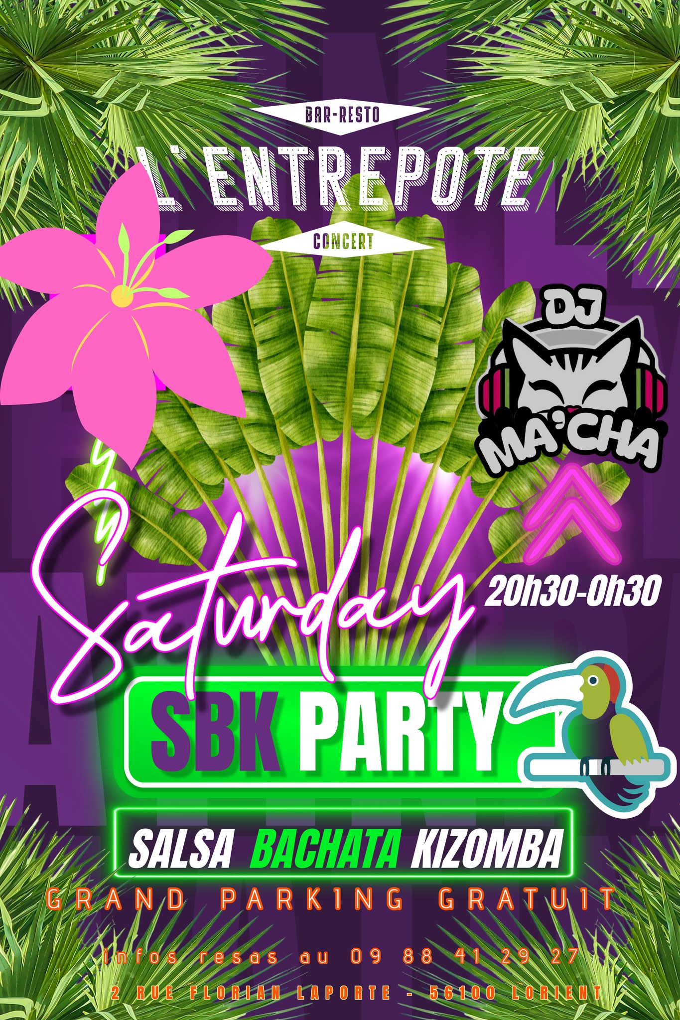 Affiche de SBK PARTY