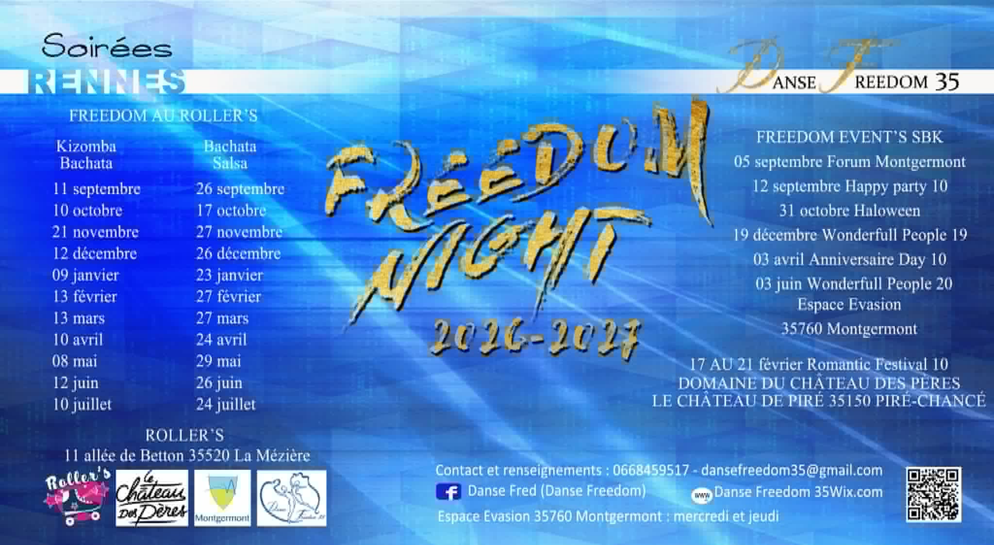 Affiche de FREEDOM NIGHT 2026/2027
