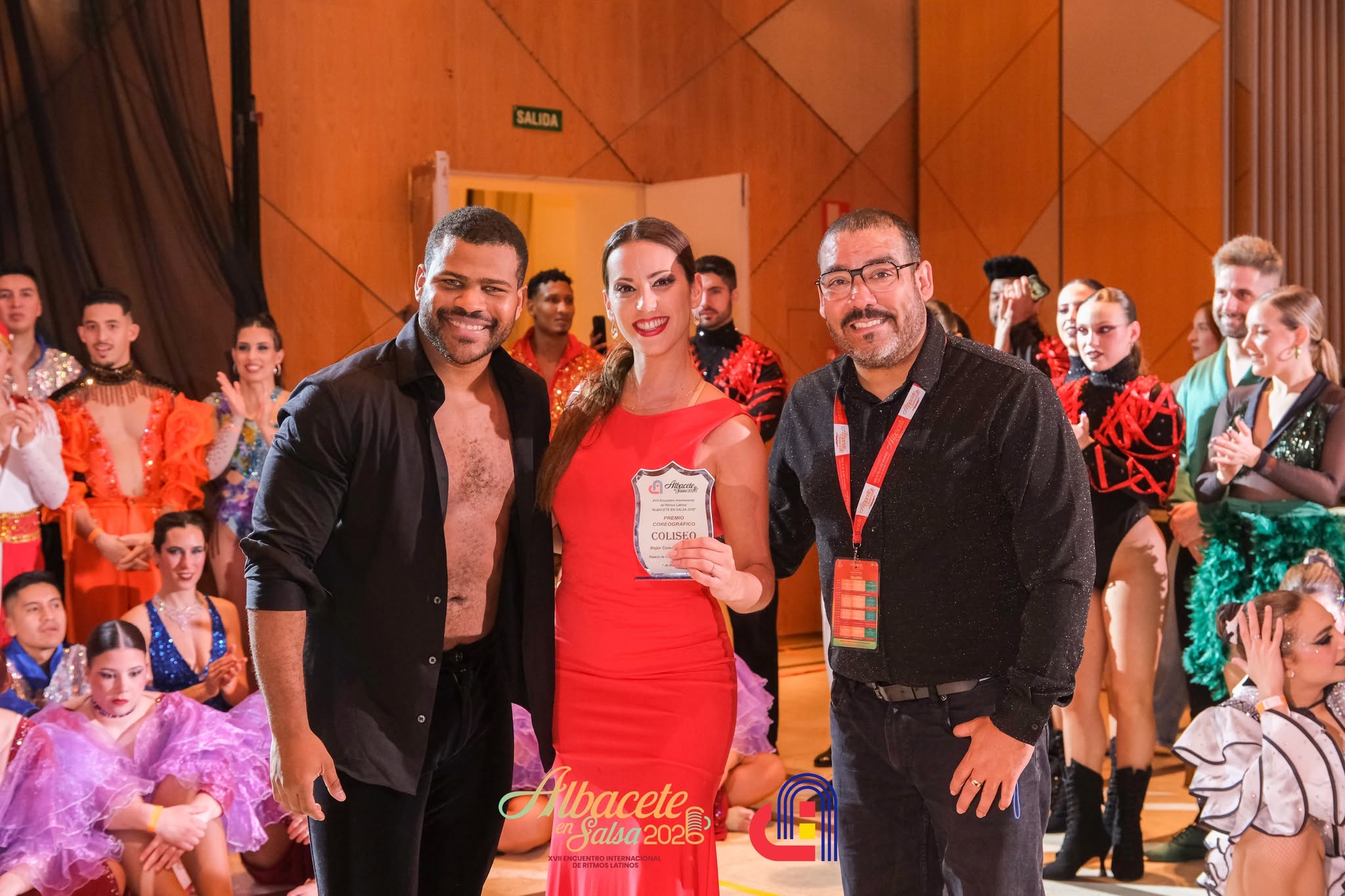 Affiche de Premio coreográfico "Coliseo" - XVIII Encuentro Internacional "Albacete en Salsa 2027"