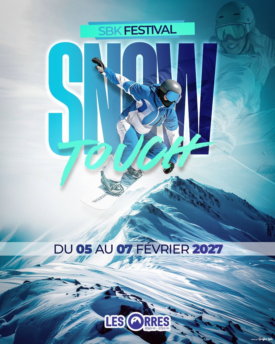 Affiche de ❄️ SNOW TOUCH ❄️ SBK Festival 