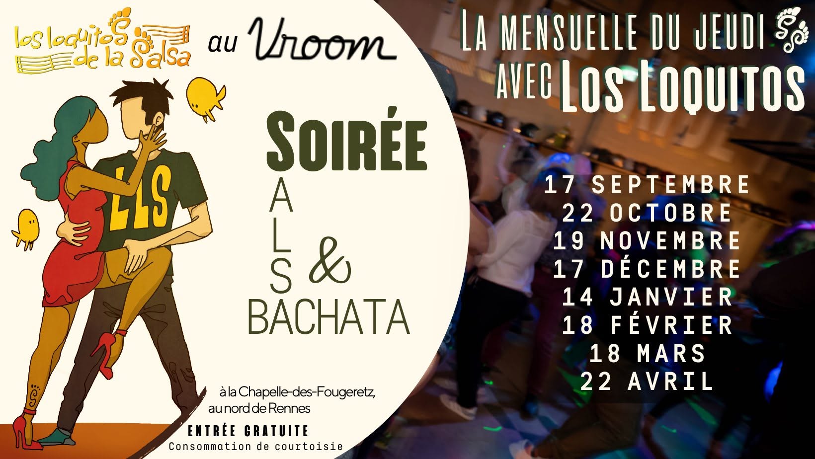 Affiche de La mensuelle du jeudi avec Los Loquitos