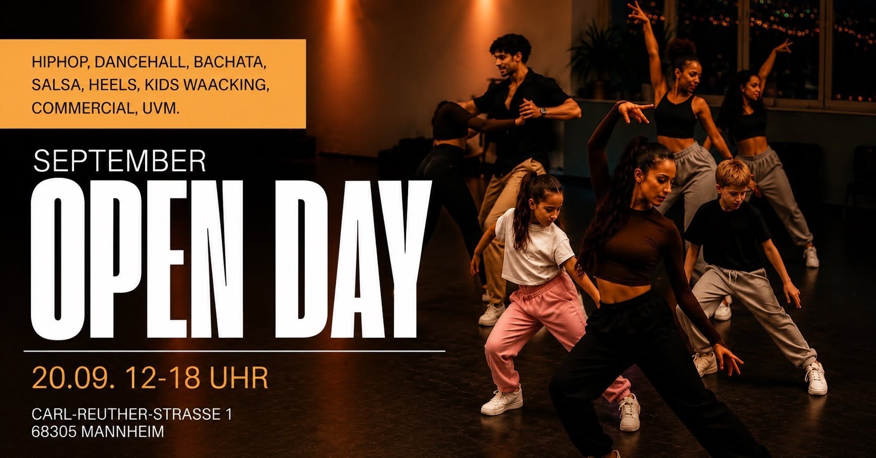 Affiche de Open Day - Latino Dance in Mannheim