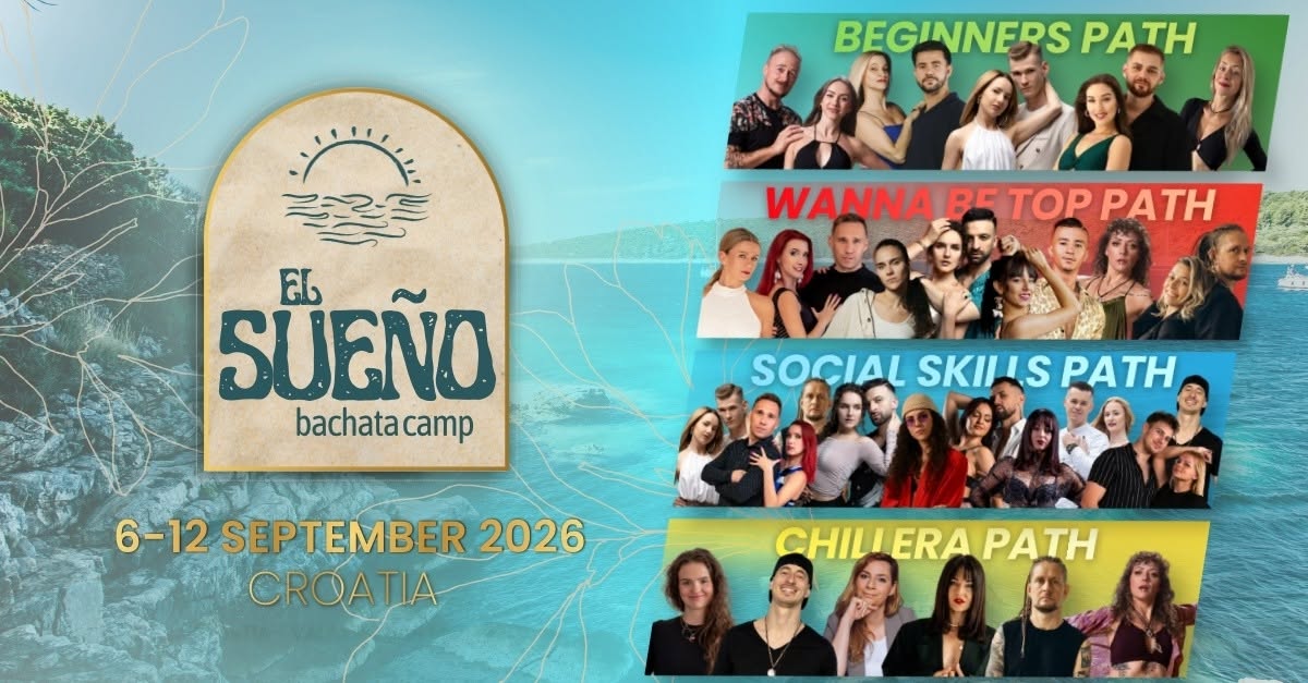 Affiche de El Sueño Bachata Camp 2026 | Croatia