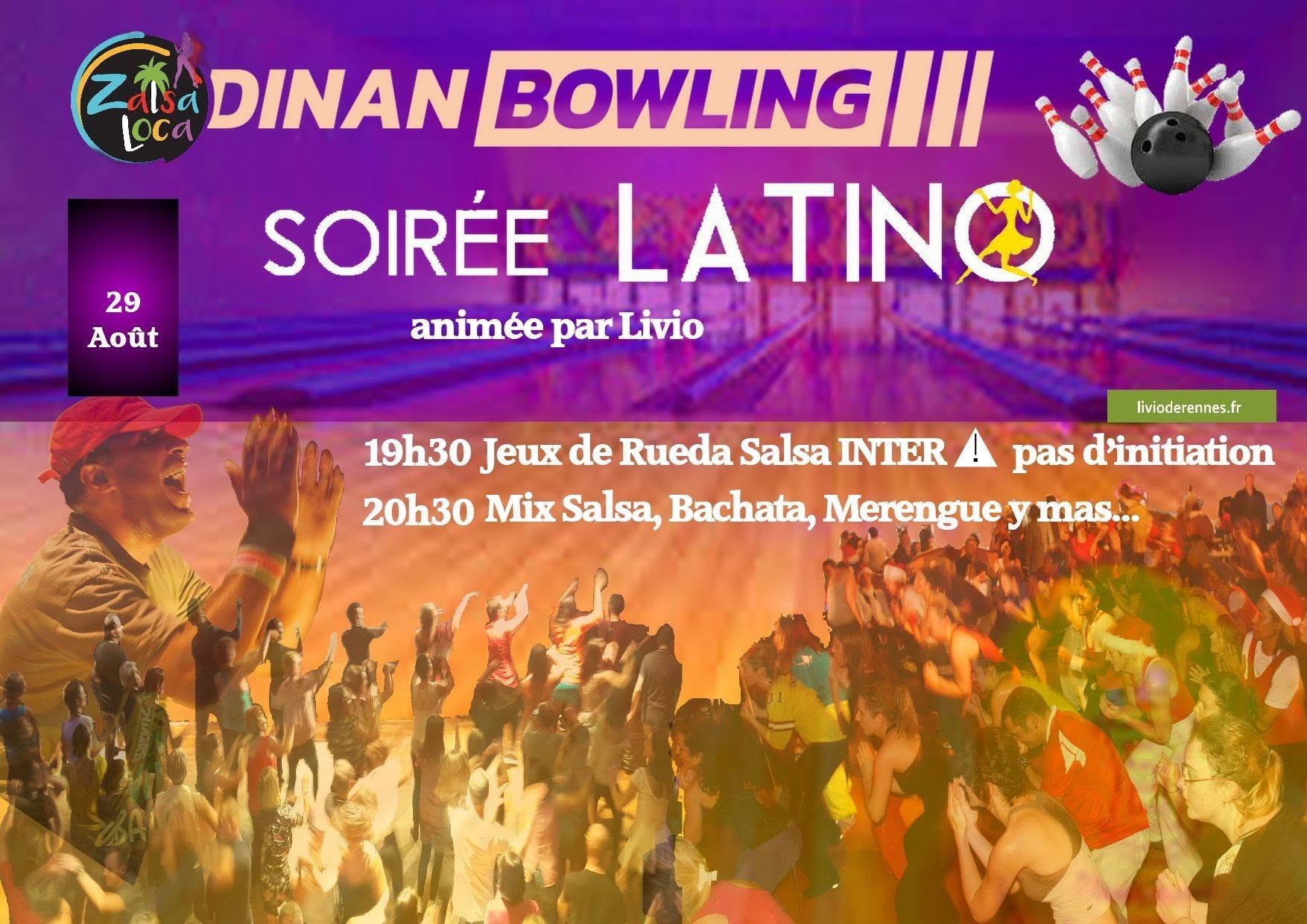 Affiche de Estivales Pena Latina au Bowling de TADEN