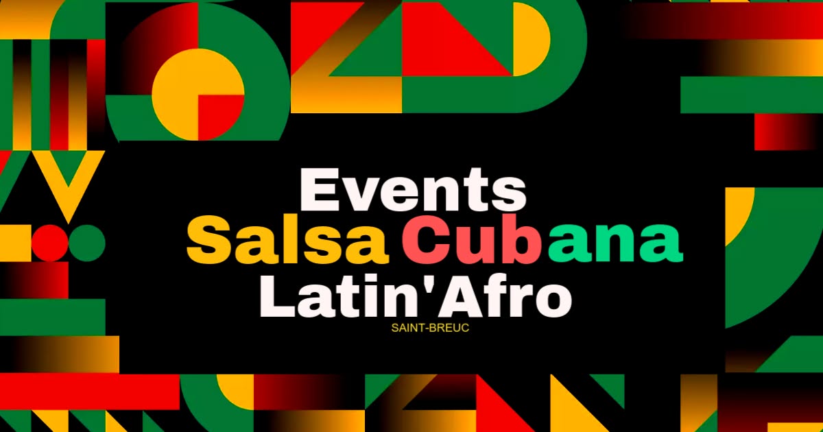 Affiche de Latin'Afro event#6
