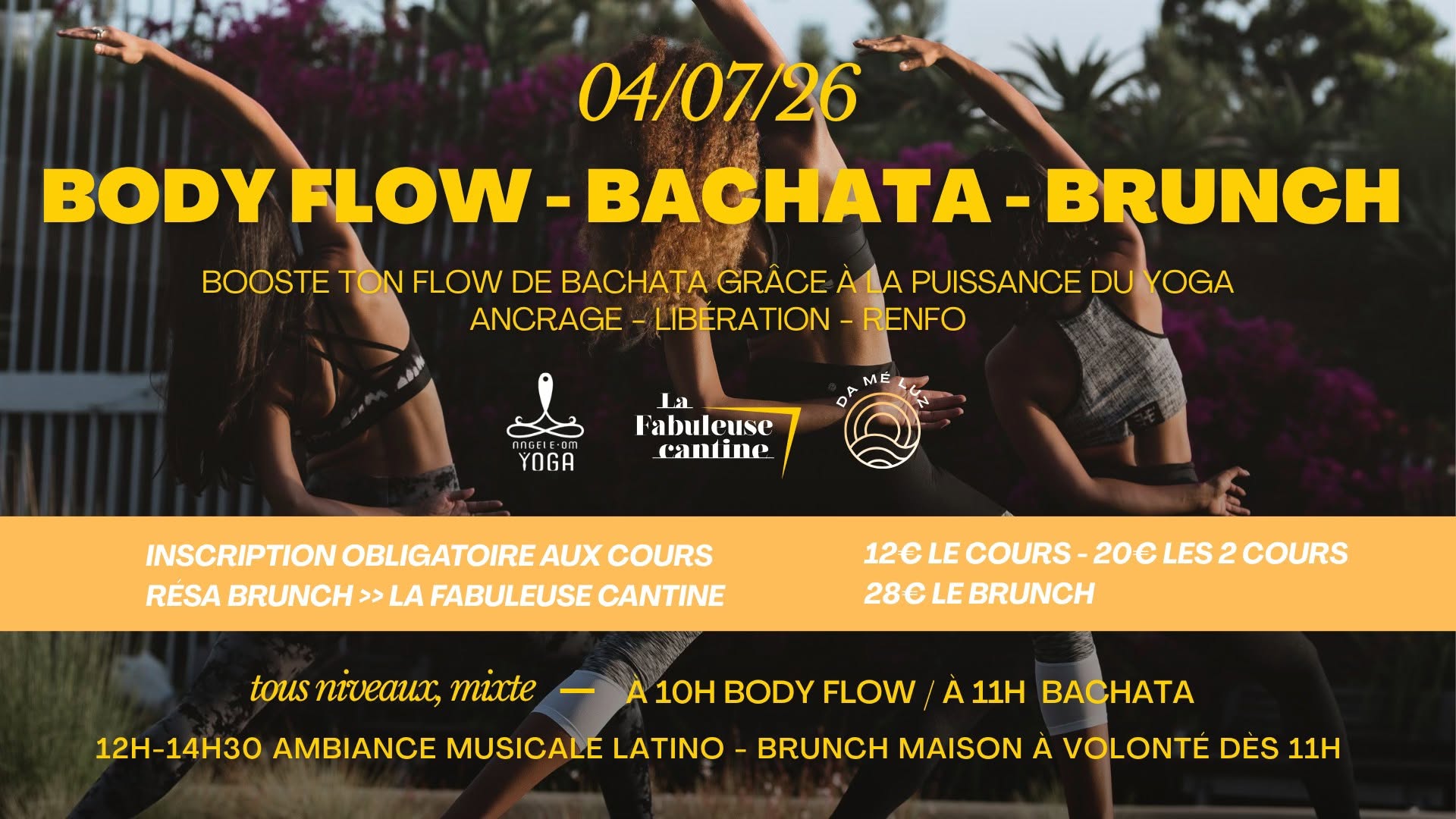 Affiche de BODY FLOW - BACHATA - BRUNCH