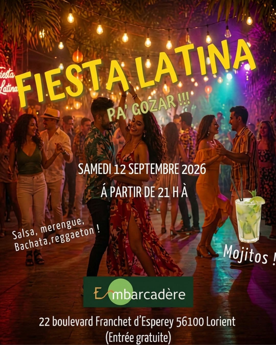 Affiche de Fiesta Latina