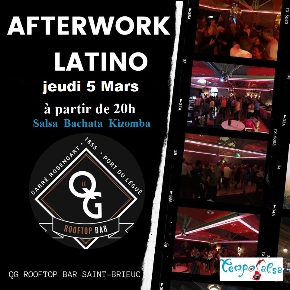 Affiche de AFTER WORK LATINO au QG 