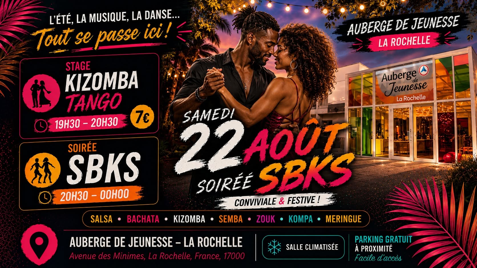 Affiche de SOIRÉE SBKS