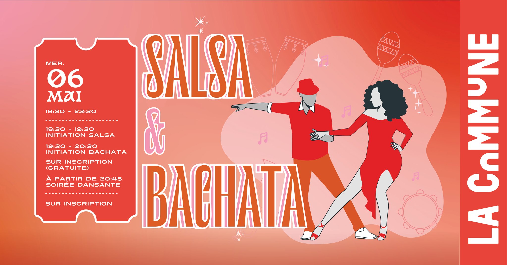 Affiche de Salsa & Bachata 💃