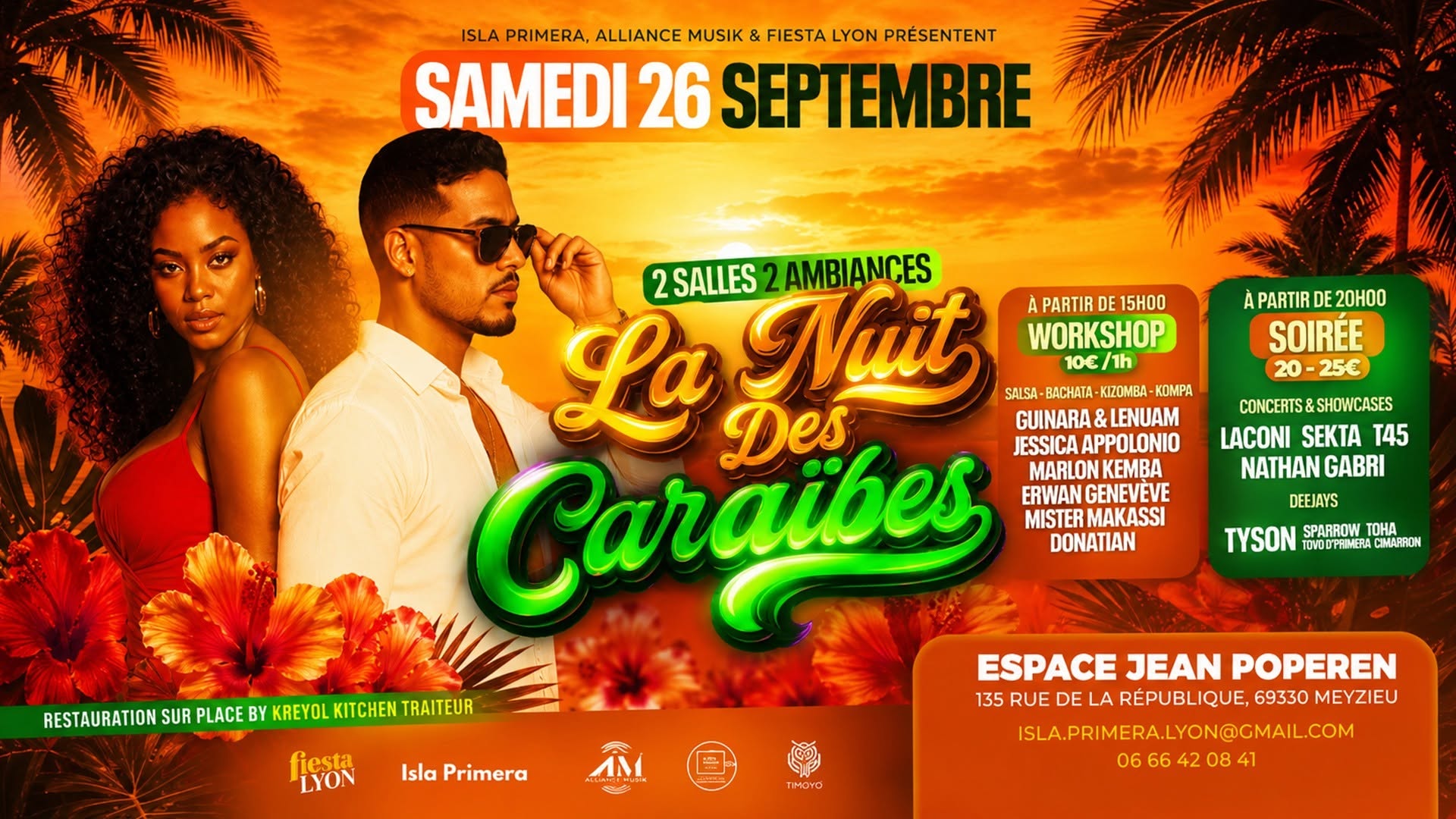 Affiche de La Nuit des Caraïbes