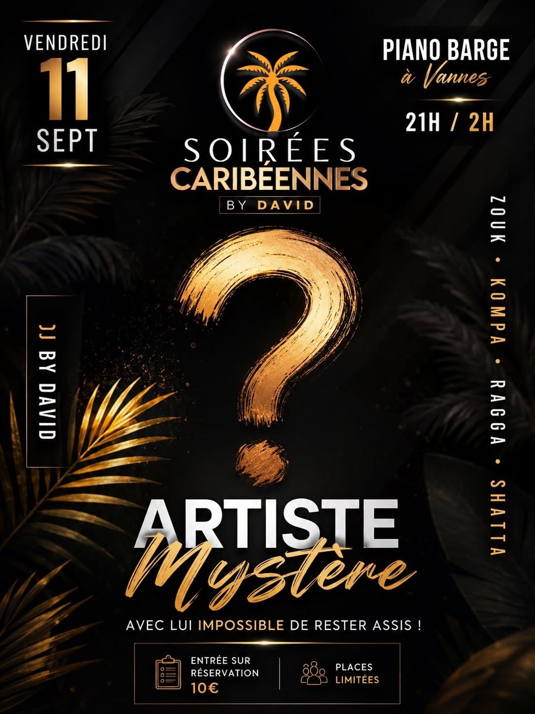 Affiche de SOIRÉE CARIBÉENNE 