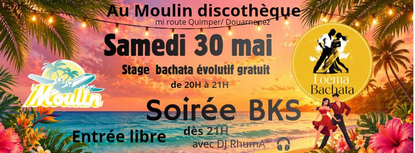 Affiche de SOIRÉE BKS LOÉMA BACHATA 