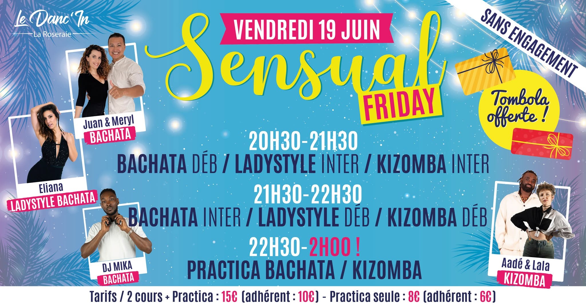 Affiche de Sensual Friday / Cours + Practica