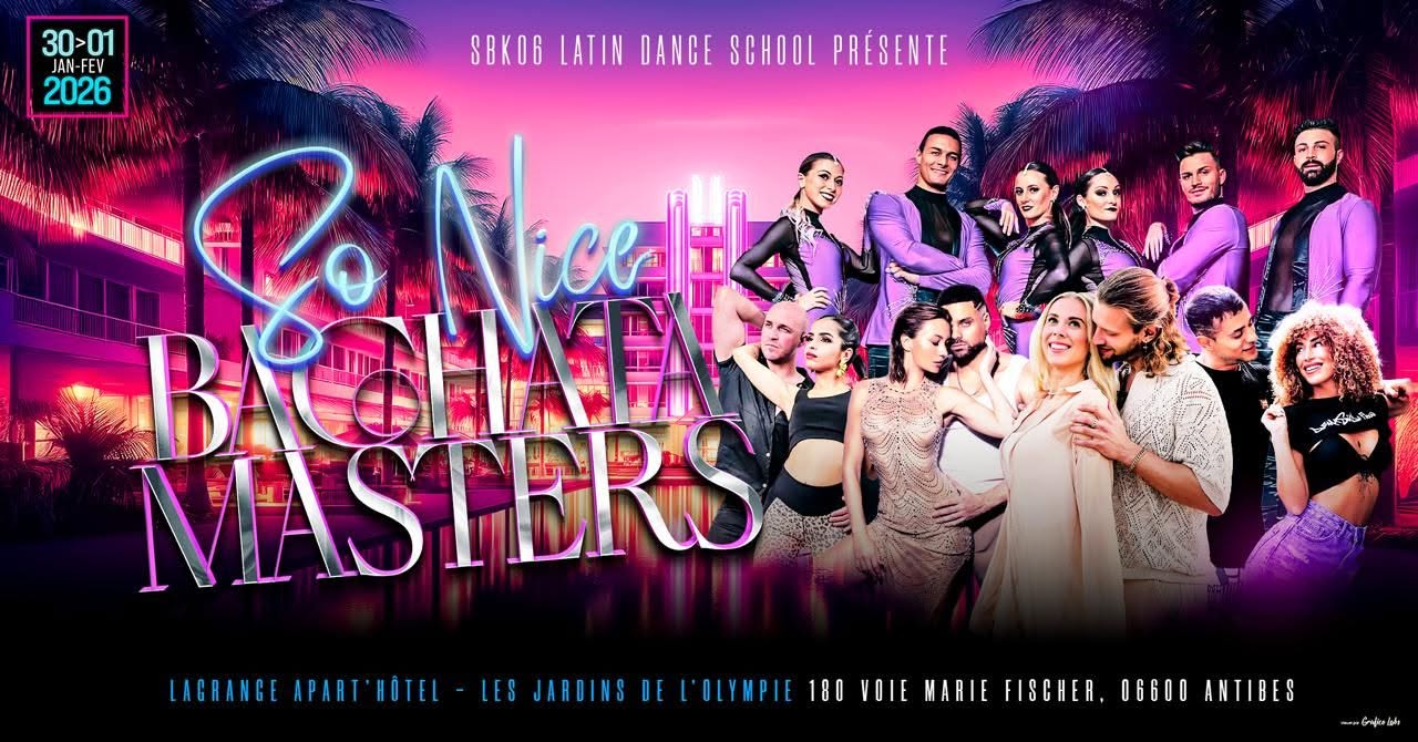 Affiche de So'Nice Bachata & Kizomba Masters 2026