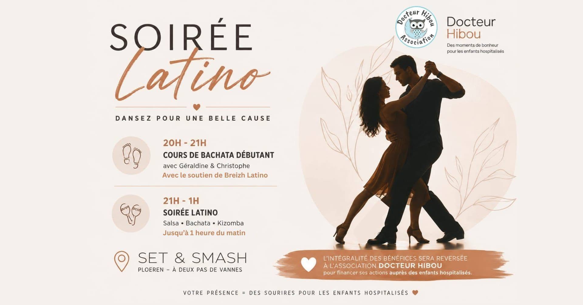 Affiche de Soirée latino SBK