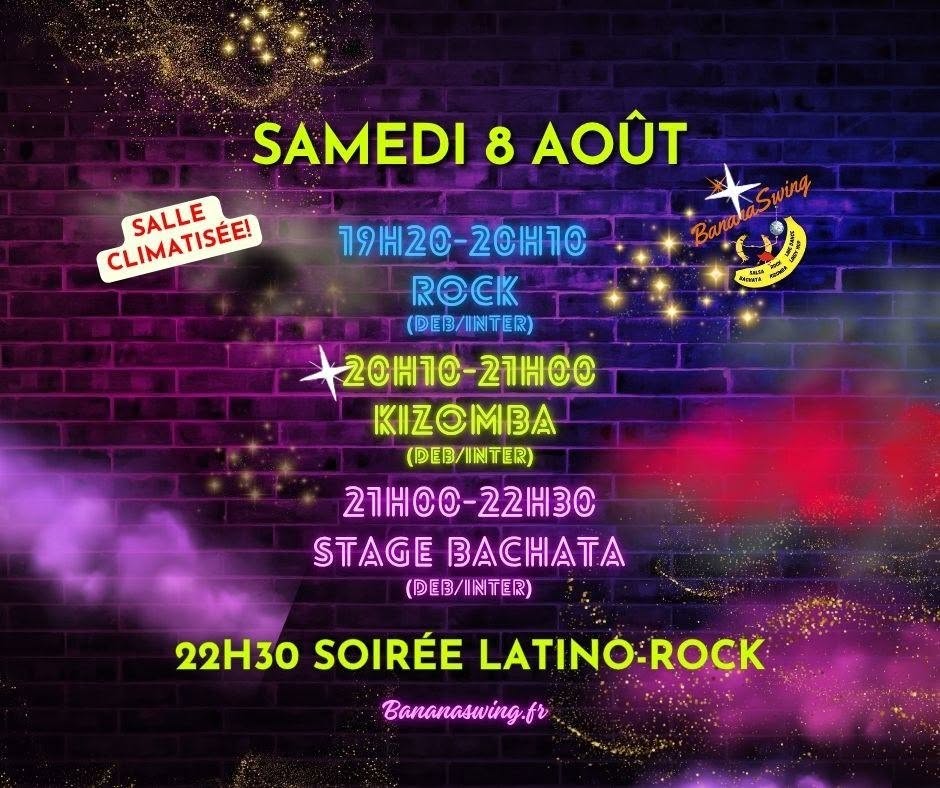 Affiche de Stages de Rock, Kizomba &  Bachata + soirée  SBKR gratuite au Bowling Center Cap Malo