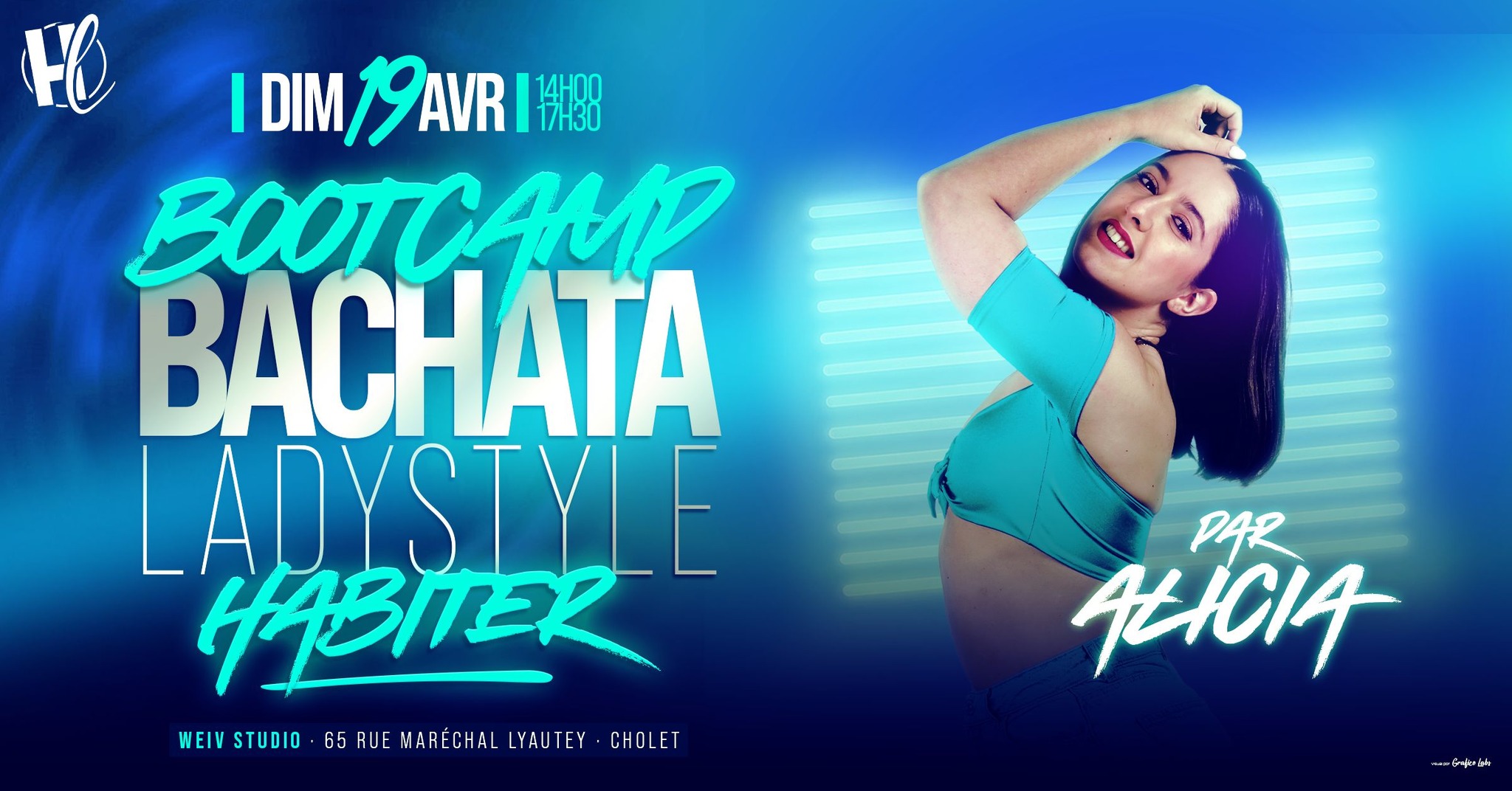 Affiche de Bootcamp Bachata Lady Style 