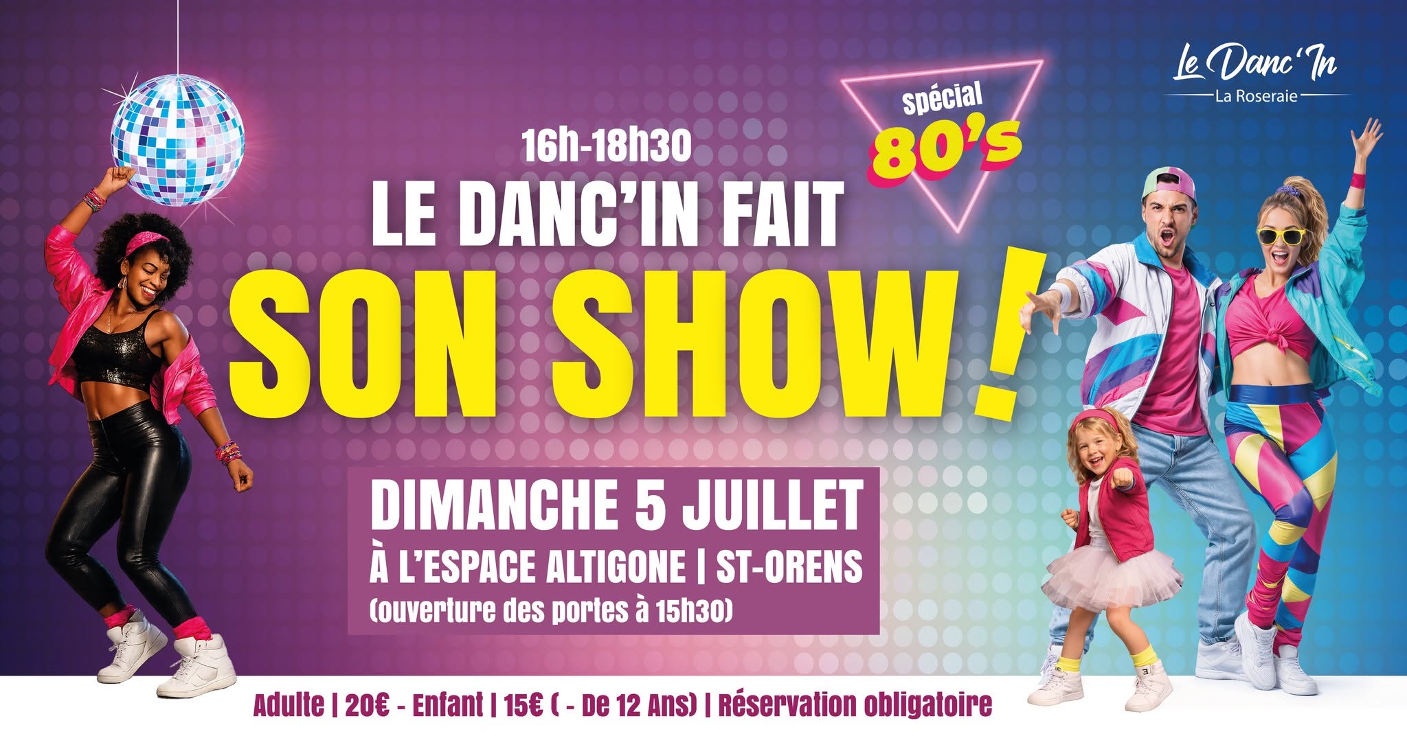 Affiche de ✨Spectacle du Danc'In ✨