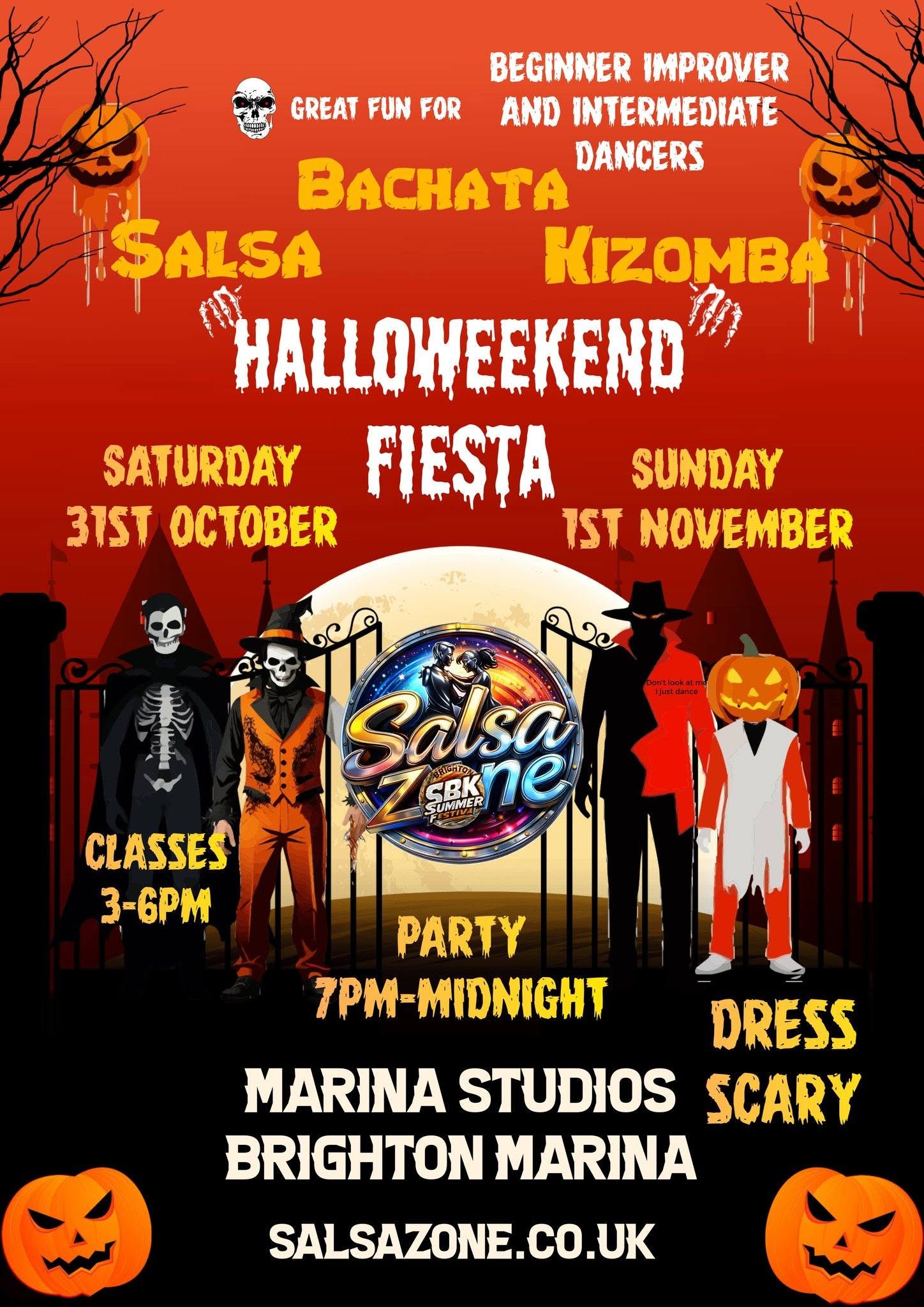 Affiche de SBK Halloweekend Fiesta