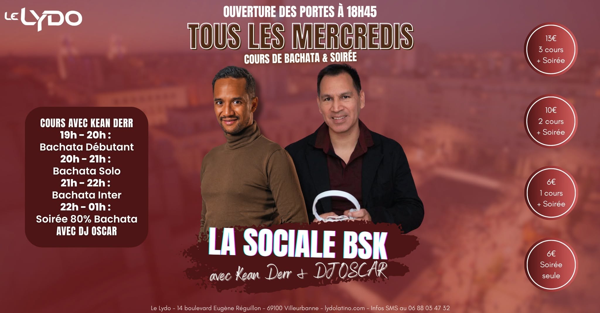 Affiche de La Sociale BSK au Lydo