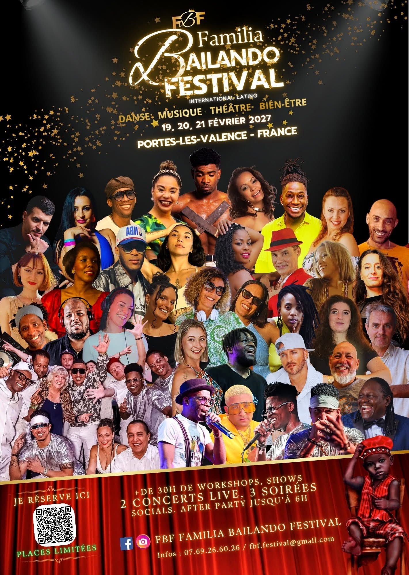 Affiche de FBF Familia Bailando Festival 3éme édition