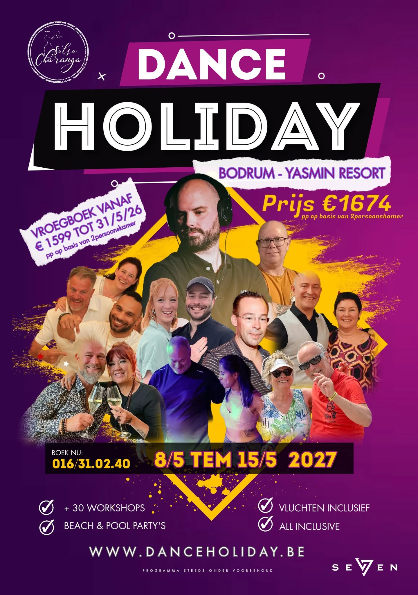 Affiche de Dance Holiday 2027- Bodrum Turkije