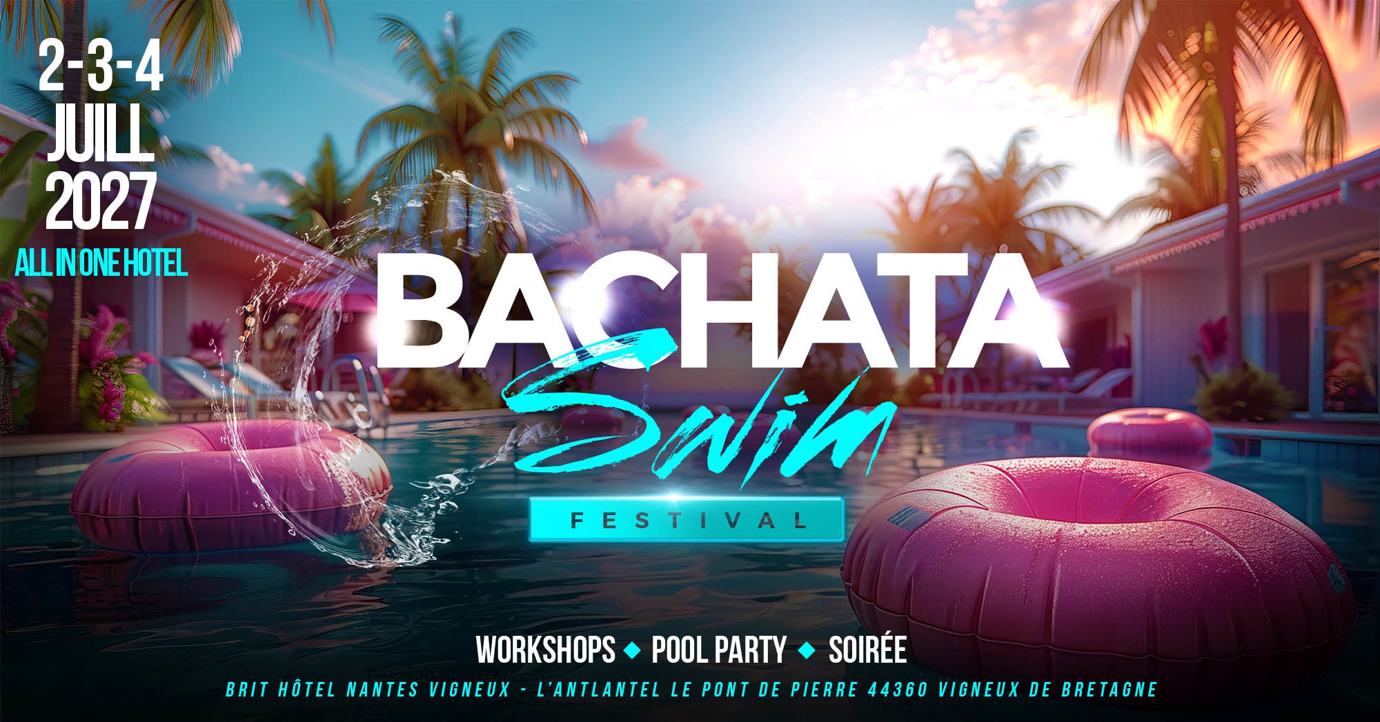 Affiche de Bachata Swim Festival 2027